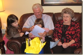 Davina, Granddaddy, Rosie and Granny