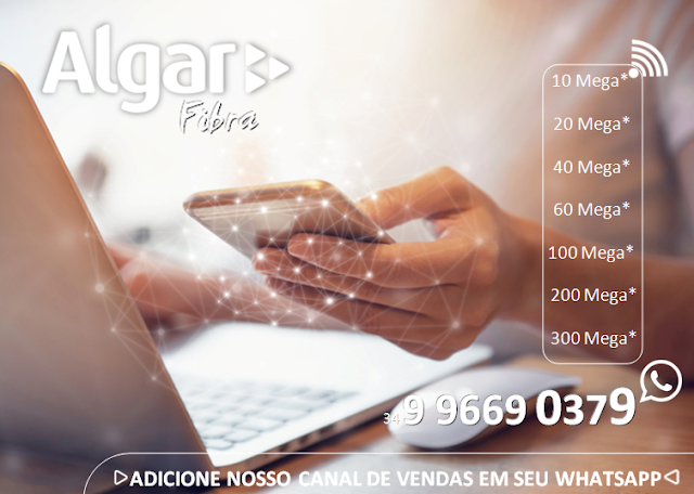 Planos de internet em Uberlândia minas gerais, qual melhor internet em Uberlândia? algar fibra