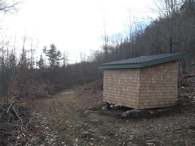 House in a Hill: First Building We Ever Built - The Shed