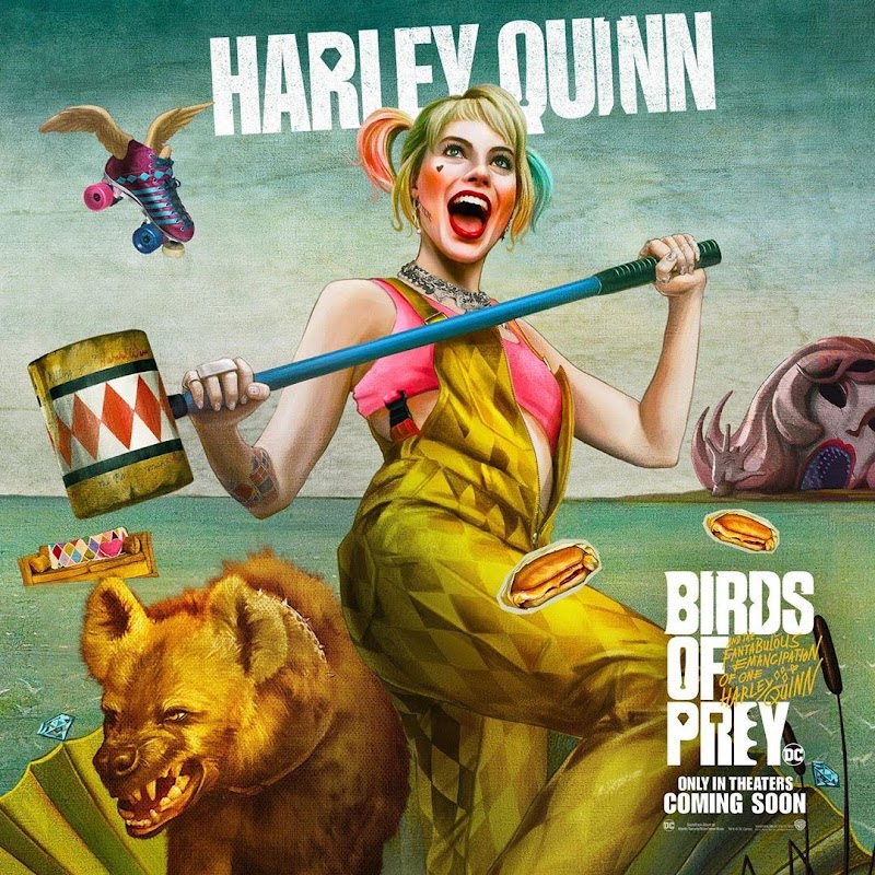 Birds of Prey: And the Fantabulous Emancipation of One Harley Quinn (2020) - Character Posters : マーゴット・ロビーのハーレー・クインと DC コミックスの戦うヒロインたちが活躍する「バーズ・オブ・プレイ」のキャラクター・ポスター ! !