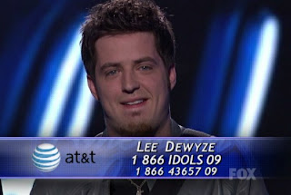  American Idol Lee Dewyze Hallelujah photos
