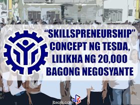 Technical Education and Skills Development Authority (TESDA) said that  with the launch of “skillspreneurship” concept which aims to provide skills training in entrepreneurship for the graduates of Training for Work Scholarship Program (TWSP) and other scholars of the agency, they will produce around 20,000 new businessmen. The concept will also provide the government the opportunity to widen the coverage of providing skills through the development of entrepreneurship.   The government agency has coordinated with the Department of Trade and Industry (DTI) and Department of Labor and Employment (DOLE) for the implementation of entrepreneurship and livelihood program, according to TESDA Director General, Secretary Guiling “Gene” Mamondiong.  Based on the plan, the concept will produce some 20,000 entrepreneurs who will each hire up to five employees to generate employment and entrepreneurship.      “The program is a convergence of TESDA, DTI, DOLE, DSWD (Department of Social Welfare and Development) and the LGU (Local Government Unit). TESDA regional/provincial director will initiate and forge a partnership between and among the government agencies and or other private entities. The idea is to fuse all programs and services in entrepreneurship development. The idea is that the skills acquired in TESDA training is utilized to come up with an enterprise idea,” Mamondiong said, while discussing the concept of the program.  “Selected graduates of TESDA (TWSP scholar) will be trained on entrepreneurship development. The selection shall be done using an instrument provided by the DTI that shall pre-qualify the graduate.  DTI will be tapped for the entrepreneurship development program and will nurture the graduates, feasibility study preparation including marketing until they are able to set up their own enterprise”, as included in the concept of the skillspreneurship program.   Both the DOLE and DSWD will also provide capital assistance to TESDA and create a group that will establish a family enterprise in the country. The local government units then will monitor and ensure that the business created through skillpreneurship will be established on a long-term basis.        RECOMMENDED: ON JAKATIA PAWA'S EXECUTION: "WE DID EVERYTHING.." -DFA  BELLO ASSURES DECISION ON MORATORIUM MAY COME OUT ANYTIME SOON  SEN. JOEL VILLANUEVA  SUPPORTS DEPLOYMENT BAN ON HSWS IN KUWAIT  AT LEAST 71 OFWS ON DEATH ROW ABROAD  DEPLOYMENT MORATORIUM, NOW! -OFW GROUPS  BE CAREFUL HOW YOU TREAT YOUR HSWS  PRESIDENT DUTERTE WILL VISIT UAE AND KSA, HERE'S WHY  MANPOWER AGENCIES AND RECRUITMENT COMPANIES TO BE HIT DIRECTLY BY HSW DEPLOYMENT MORATORIUM IN KUWAIT  UAE TO START IMPLEMENTING 5%VAT STARTING 2018  REMEMBER THIS 7 THINGS IF YOU ARE APPLYING FOR HOUSEKEEPING JOB IN JAPAN  KENYA , THE LEAST TOXIC COUNTRY IN THE WORLD; SAUDI ARABIA, MOST TOXIC  "JUNIOR CITIZEN "  BILL TO BENEFIT POOR FAMILIES