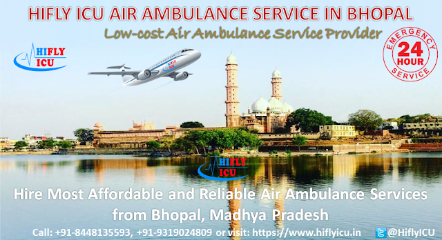 Air Ambulance in Bhopal