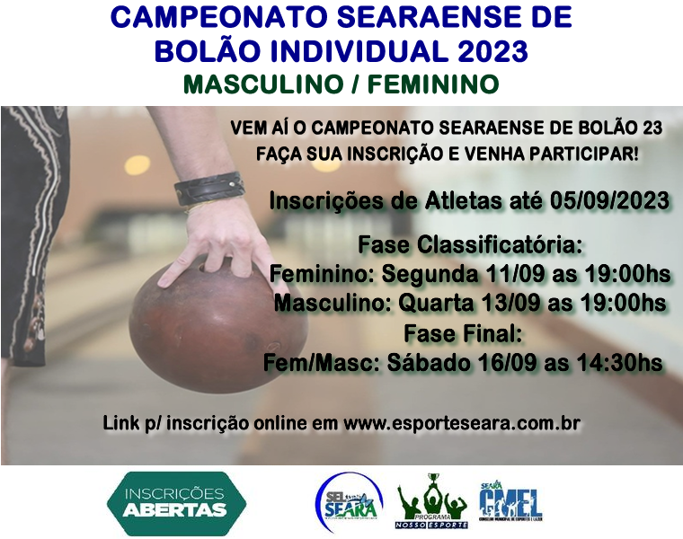 Campeonato Municipal de Sinuca, Truco e Canastra está com