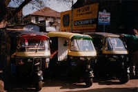 Auto rickshaw strike