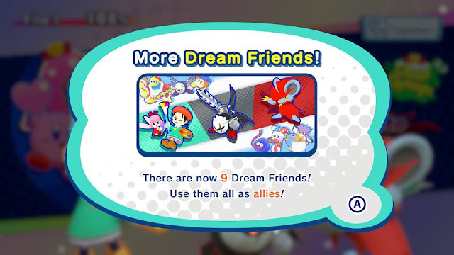 Kirby Star Allies Dream Friends Wave 2 Adeleine and Ribbon Dark Meta Knight Daroach in-game information