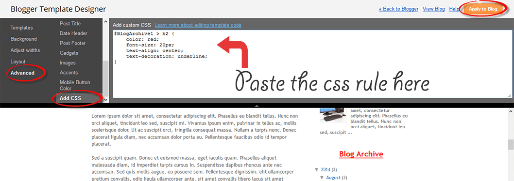 How Firebug Helps You Design Your Blogger Blog 7 add firebug css to blogger template