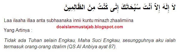 Doa Nabi Yunus Diperut Ikan Paus (Dzikir Mustajab Tasbih)