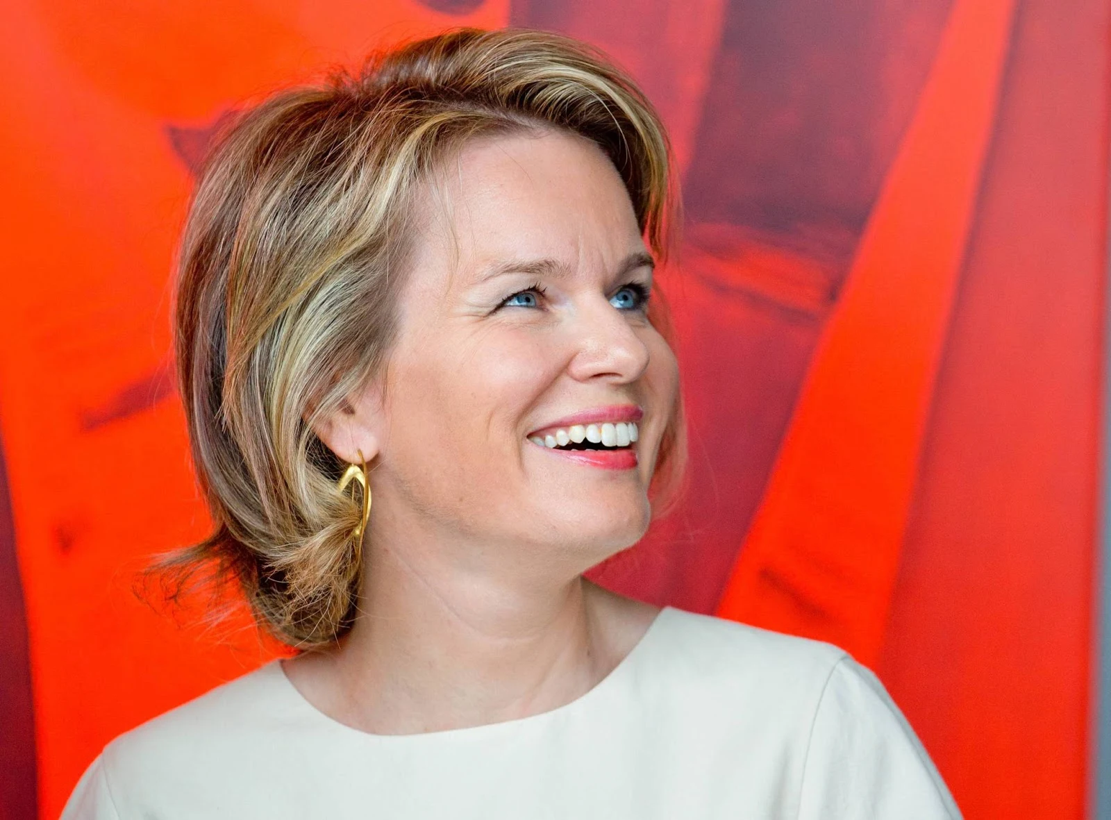 King Philippe and Queen Mathilde visit exhibition Sacred Places