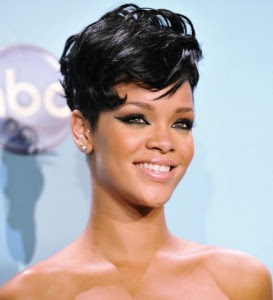 Rihanna Short Hairstyles