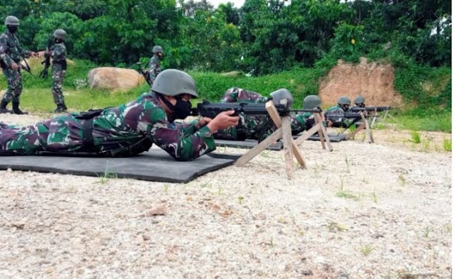 Spesifikasi  SS-1  Standar NATO Produksi Pindad,  Senjata Prajurit Yonmarhanlan II untuk Latihan Tembak