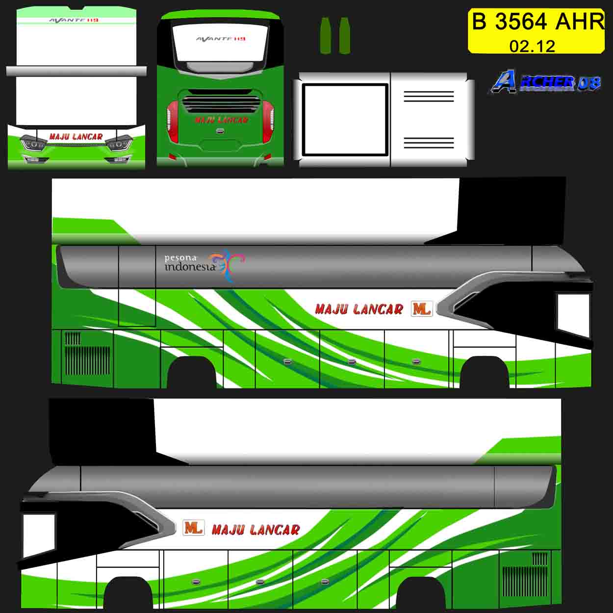 livery maju lancar