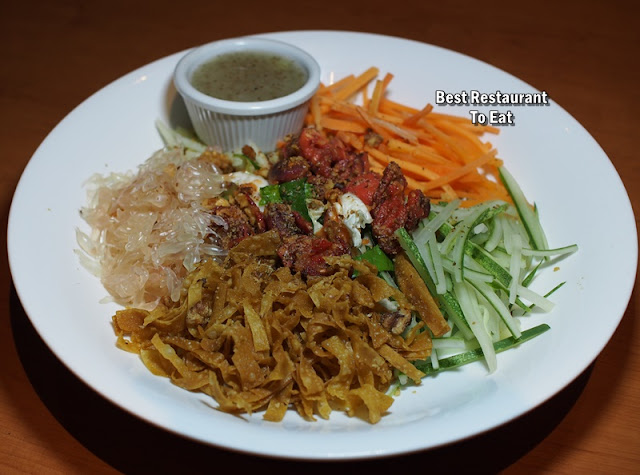 Tony Romas Chinese New Year 2019 Promotion Menu - Wealthy Salad with Baby Octopus (RM 48.88) 