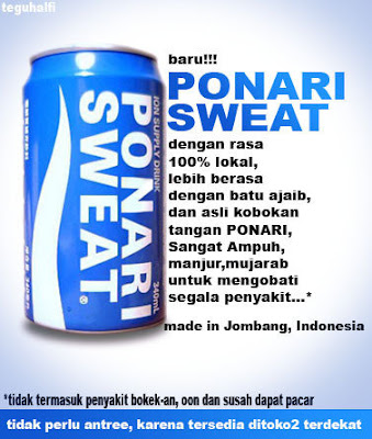 Gambar Lucu - Ponari Sweat