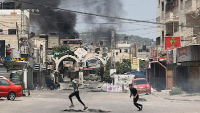 Israel Lancarkan Serangan Terbesarnya di Ramallah, 1 Anak Tewas