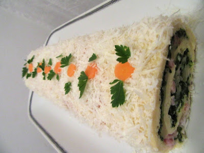 Slani rolat / Roll with spinach