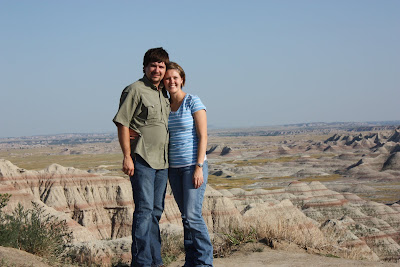 Scott and Trish, The Badlands