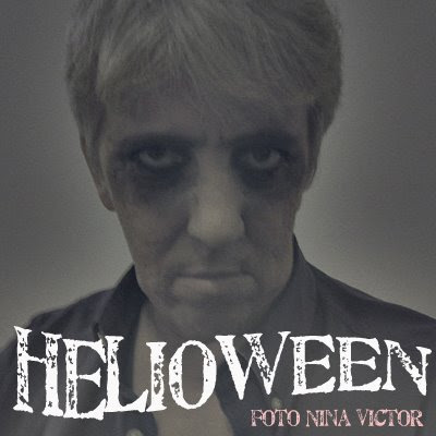 Helioween by Nina Victor - Helio Jenné comemora o Dia das Bruxas e se fantasia de zumbi