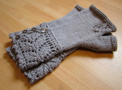 Hand Knitted Fingerless Mitts