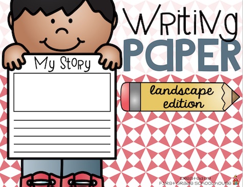 Classroom Freebies: Lined Writing Paper