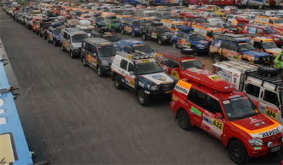 [Dakar Argentina - Chile 2009 - El desembarco - automOndo.com.ar]