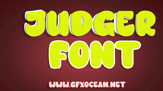 Download the free Decorative Judger Font by Twinletter. This font is inspired by the classicjudgement cards and is perfect for creating unique and fun designs. It includes a full set of upper and lowercase letters, numbers, and punctuation marks. Get creative with your designs today!