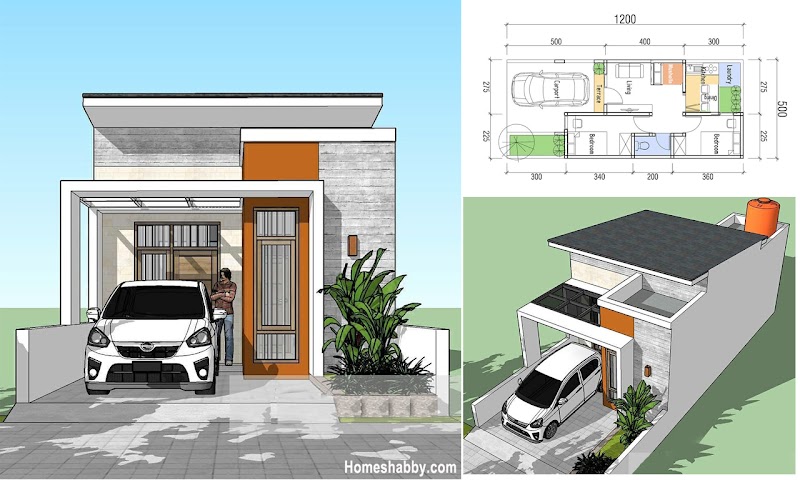 41+ Ide Terpopuler Desain Teras Ukuran 5 M