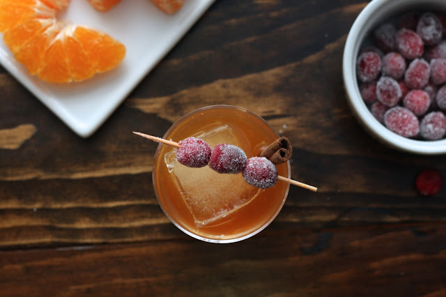 Autumn Cranberry Old Fashioned