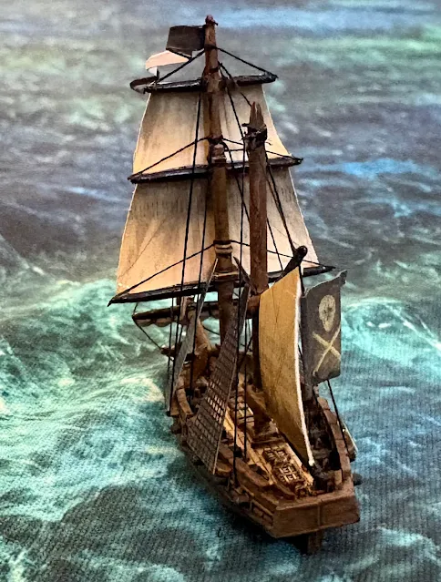 Warlord Games Black Seas Brig Conversion