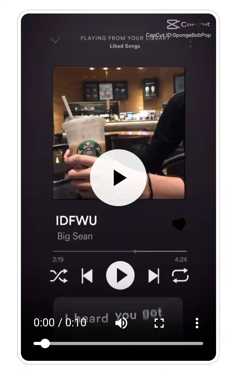 IDFWU sean Capcut template Download