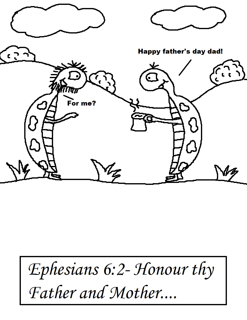 Bible Coloring Pages For Father's Day 2
