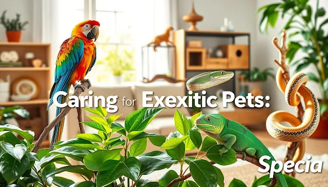 Caring for Exotic Pets Special Considerations