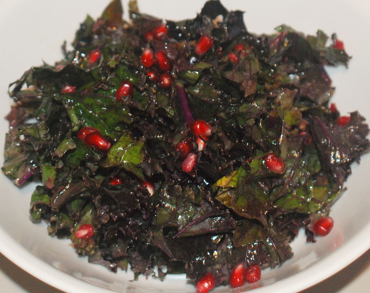 Kale Pomegranate Salad