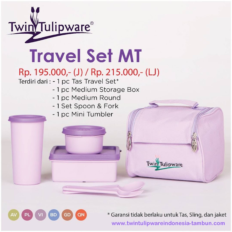 Travel Set MT - Katalog 2017 Twin Tulipware