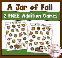  Free Jar of Fall Addition Game