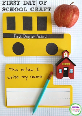 First Day of School Craft