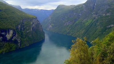 Vistas del fiordo Geiranger