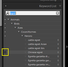 KeywordList-Checkbox
