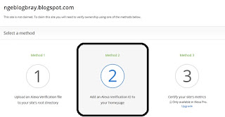 Cara Terbaru Mendaftarkan Blog Ke Alexa (MUDAH)