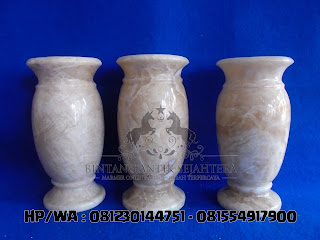 Jual Vas Bunga | Vas Bunga Bahan Onyx | Marmer, Pabrik Vas Bunga dan Guci Tulungagung