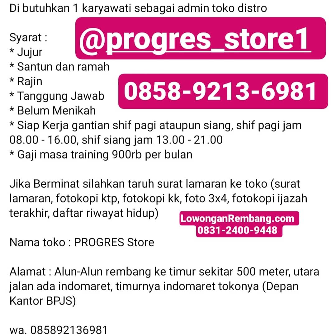 Info Lowongan Kerja Tanpa Izasah Mataram - Lowongan Kerja ...