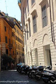 Pelas Praças de Roma e Pantheon