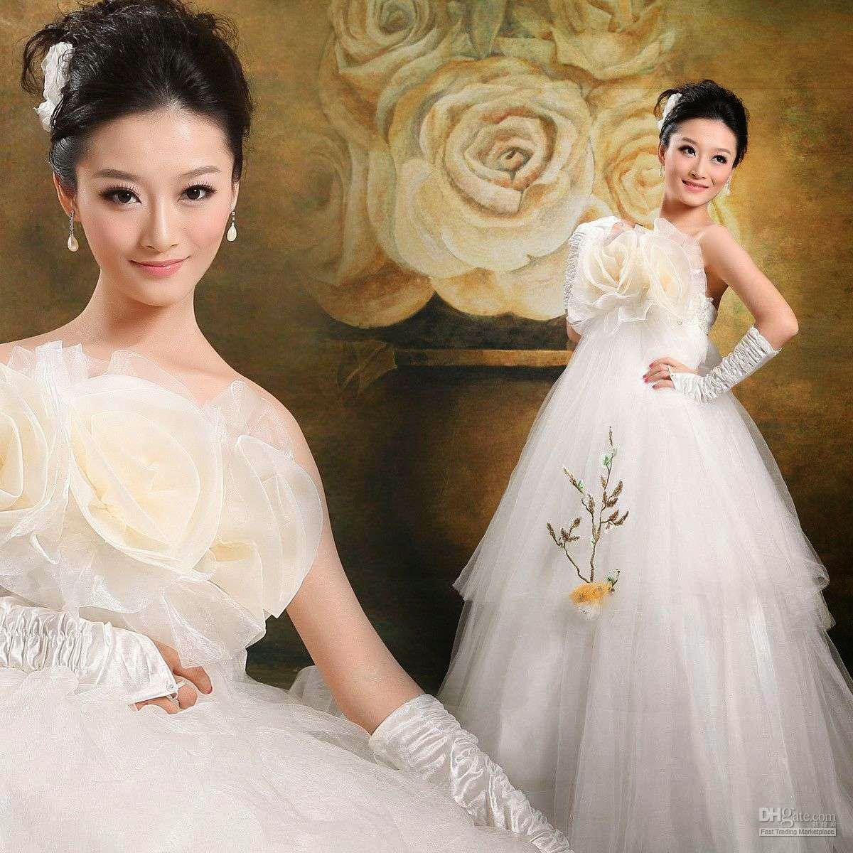 Koleksi Gaun Dress Pengantin Pesta Wedding Dress Korean CLIP