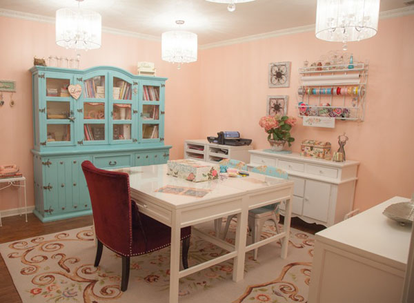 ATELIÊ DECORADO PARA MÃE E FILHA: é demais de lindo!
