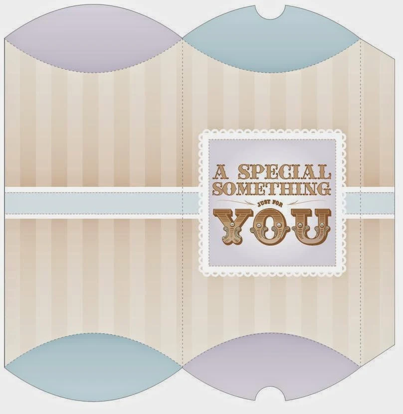 Special Just For You: Free Printable Pillow Box.