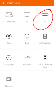 Cara setting Xiaomi menjadi Remote AC