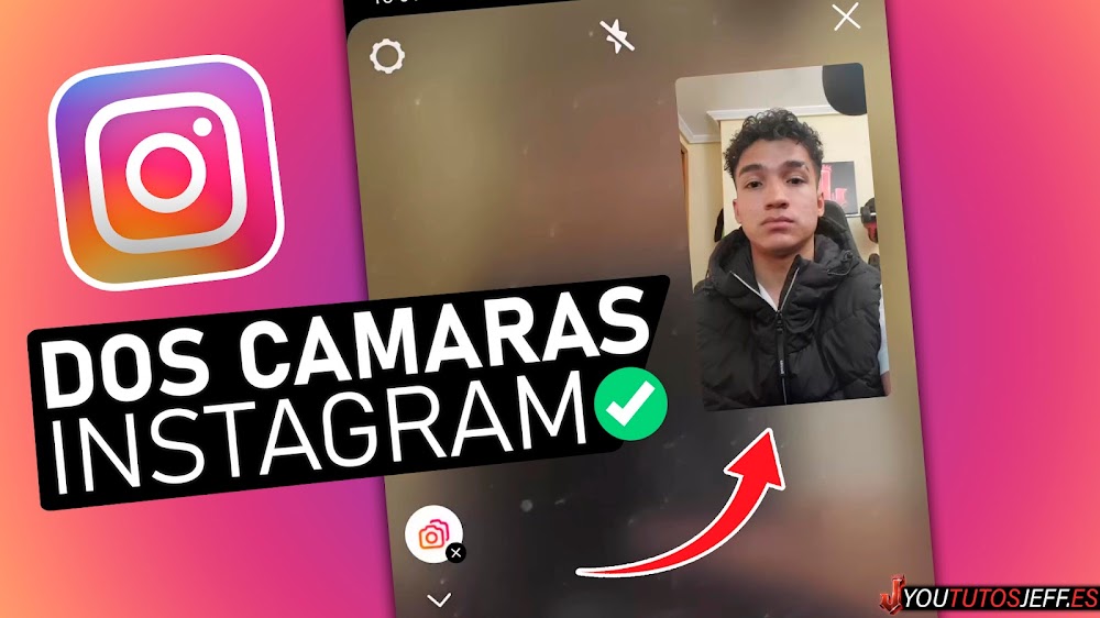 Hacer HISTORIAS con DOS Camaras Instagram 🟣