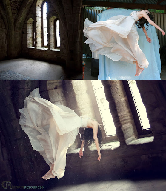 Levitation Photomanipulation — Photoshop Tutorial