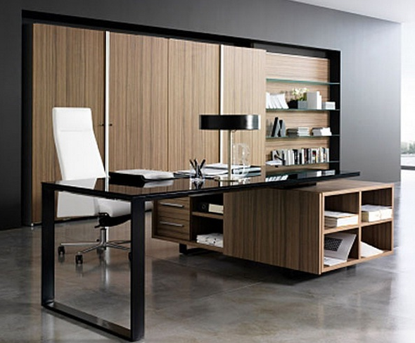  Desain  Meja  Kantor  Minimalis Modern Elegan METRO 