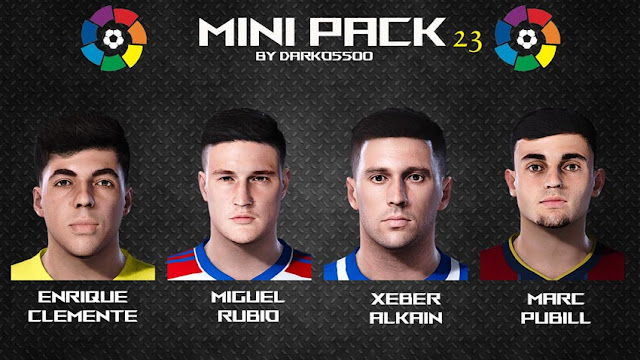Mini Facepack V23 2023 For eFootball PES 2021